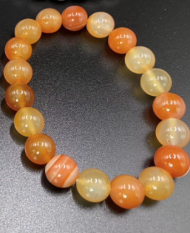 Carnelian sale crystal bracelet